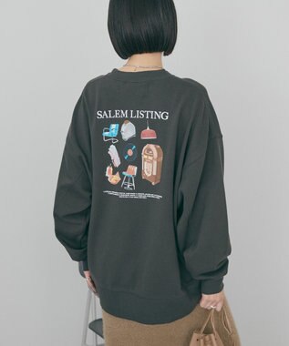 AMERICAN HOLIC Diner 裏毛プルオーバー Charcoal Gray