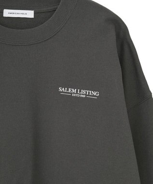 AMERICAN HOLIC Diner 裏毛プルオーバー Charcoal Gray