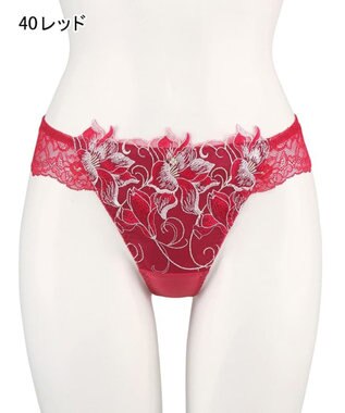 San-ai Resort（三愛水着楽園） エレガントコレクション2311Tショーツ    【M・Lサイズ】【northerly】 レッド