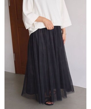 AMERICAN HOLIC チュールギャザースカート Check