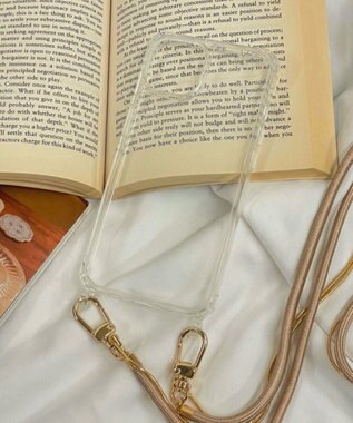 WEGO ストラップホール付きクリアiphoneケース 柄3