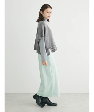 Green Parks ・ＳＵＧＡＲ　ＳＰＯＯＮ　ショートニットベスト Gray Mixture