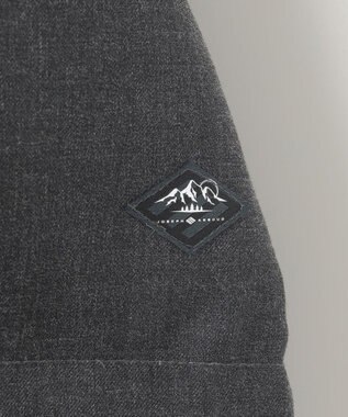 JOSEPH ABBOUD MOUNTAIN 【ECOファー/9ポケット/ホワイトグース/ユニセックス】ウールライクアウトドア ダウンコート グレー系
