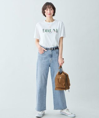 ANY アソートロゴラウンドヘムTシャツ ドラムロゴ