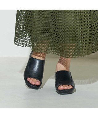 ing <ing>【WEB限定】【3E】カバードサンダル ブラック