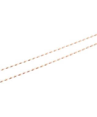 earth music&ecology ロングリボンチェーンネックレス Pink