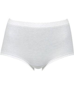 Wing ショーツ 綿混素材(身生地) やさしい肌あたり ここちよいフィット感 【デイリーフィット やわらかコットン】 はきこみ丈ふかめ EC3500 ウイング／ワコール グレー