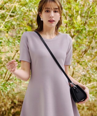 Tiaclasse 【本革】ショルダーストラップ付きスクエアミニバッグ ブラック