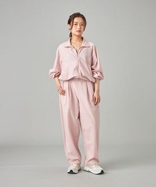 Chacott マイクロドットブルゾン ピンク