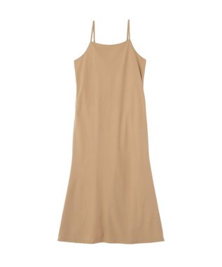 YECCA VECCA 【2点SET】ミリタリーシアーシャツセットキャミワンピース Beige