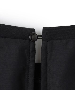 UNFILO L 【洗える】シアーレイヤード Tシャツ ブラック