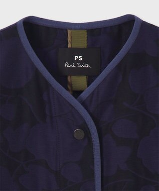 Paul Smith Perforated Floral ジャカード ベスト ネイビー