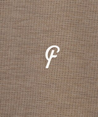 23区GOLF 【23Fondation/MEN】ＣＯＯＬメッシュ スキッパーポロ ベージュ系