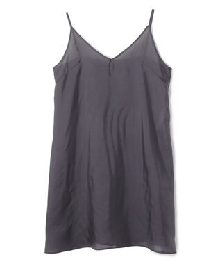 BEIGE， 【イージーケア】BATEAU / ギャザー ストレートドレス Charcoal