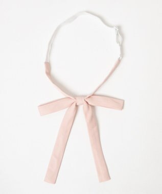 WEGO 【SCHOOLITEM】細スクールリボン ピンク