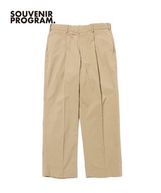 J.PRESS MEN 【J.PRESS ORIGINALS】【UNISEX】Nylon Polyurethane Dray Stretch 1Tuck Pants