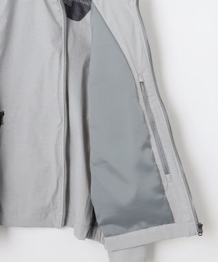 JOSEPH ABBOUD 【キングサイズ・ポケッタブル/ECO撥水】アクティブレジャーショートブルゾン ライトグレー系