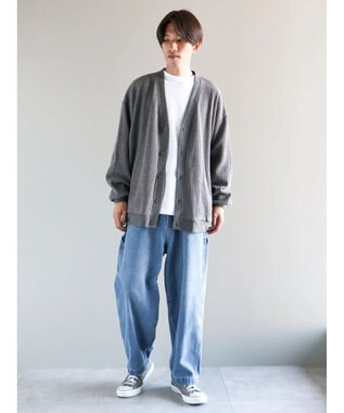CRAFT STANDARD BOUTIQUE ワッフルカーディガン Gray