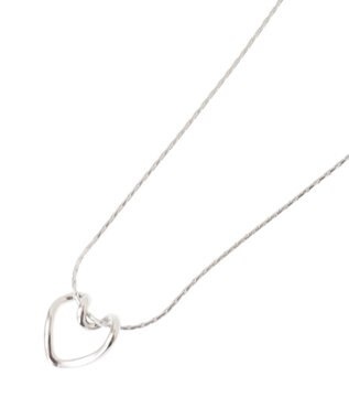 AMERICAN HOLIC ツイストハートネックレス Silver