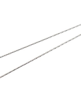 AMERICAN HOLIC ツイストハートネックレス Silver