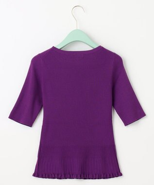 TOCCA 【洗える！】RESONATE ニットプルオーバー パープル系