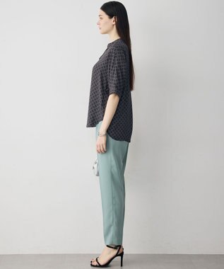 ICB L 【新色追加・WEB限定カラーあり】FluidBackSatin ドロストパンツ ダークセージ