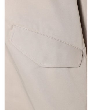 earth music&ecology マルチウェイマウンテンパーカー（ファー） Beige