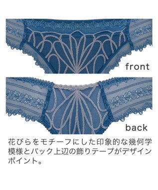 BRADELIS New York 【BRADELIS New York】　ローズスタイルタンガ24S1 ブルー