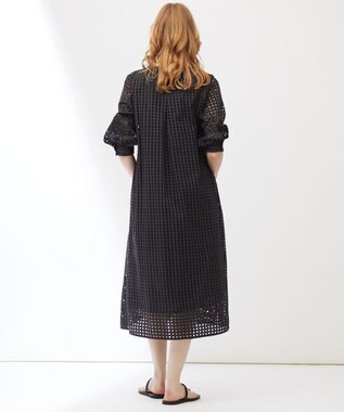 23区 【Indian Factory】アイレットレース ワンピース ブラック系