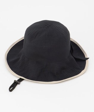 ANY SIS 【洗える】グログランリボン ハット ブラック