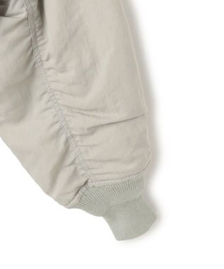 uncrave ヴィンテージタフタ MA-1 ライトグレー