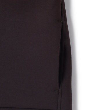 UNFILO L 【野呂佳代さん着用】BEAUTY FORM JERSEY+ ZIPブルゾン ブラウン