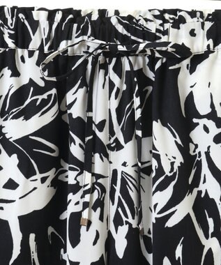 CRAFT STANDARD BOUTIQUE プリントイージーパンツ Black