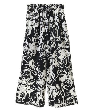 CRAFT STANDARD BOUTIQUE プリントイージーパンツ Black