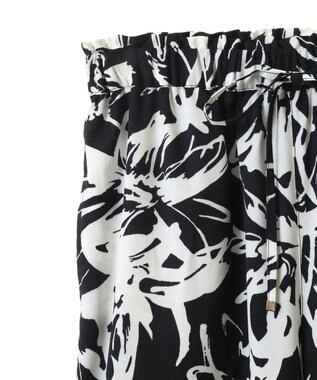 CRAFT STANDARD BOUTIQUE プリントイージーパンツ Black