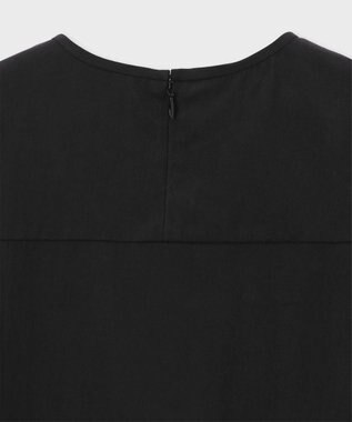 Paul Smith ツイル 半袖ブラウス ブラック