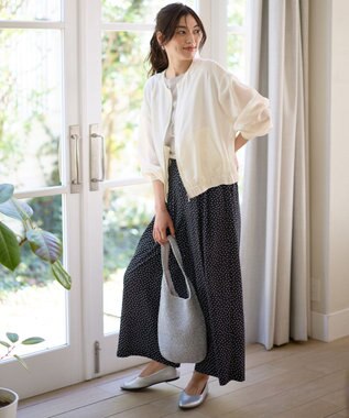 ANY シアーブルゾン エクリュ