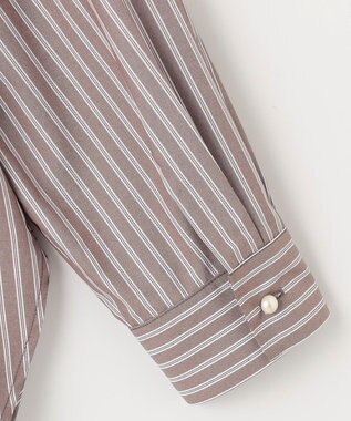 ANY SIS L 【洗える】ラッフルレイヤード ブラウス ボルドー系