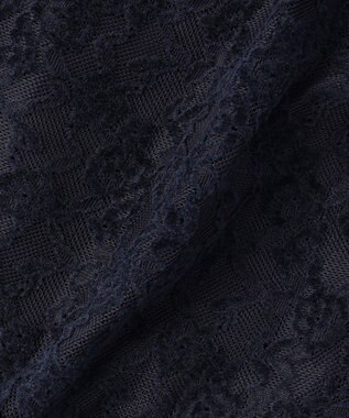 組曲 KIDS 【110-140㎝】スノウレース ワンピース ネイビー