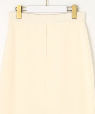 ANY SIS 【洗える・セットアップ可】アンチピリング総針ニット スカート アイボリー