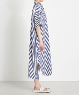 NAVE 【Nave　洗える】シャツ ドレス ネイビー系1