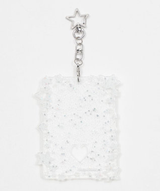 WEGO 【痛バ＆推し活】キラキラスターカードホルダーキーホルダー