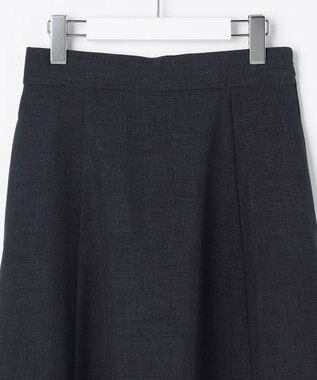 Feroux 【先行予約】パール釦ペプラムジャケット×スカート セットアップ ネイビー系