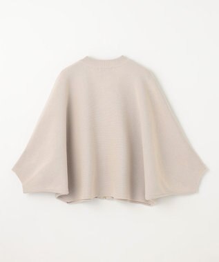 ANY ポンチョジップカーディガン オイスター