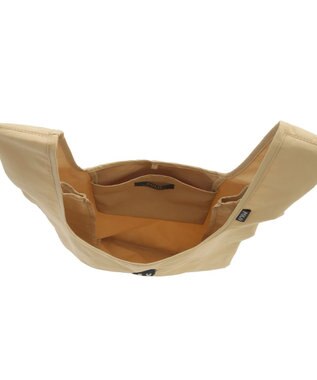 MOONBAT POLO RALPH LAUREN(ポロ ラルフローレン)ベルト付きレインバッグ　ポロポニー刺繍 キャメル