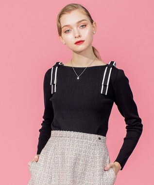 TOCCA 【洗える！】ETERNAL KNIT プルオーバー ブラック系