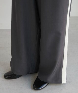 WEGO 【ANGIE VINTAGE】サイドラインサロペット グレー