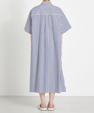 NAVE 【Nave　洗える】シャツ ドレス ネイビー系1