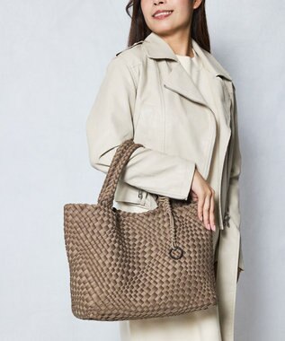 style code 【軽量・弱撥水素材】ネオプレーン　イントレチャート　トートバッグ A4 大容量 トープ