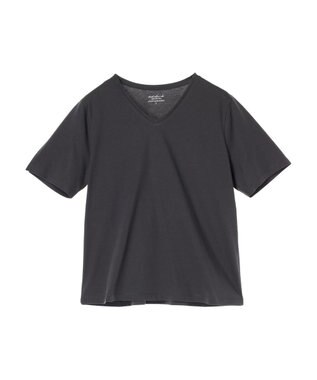 Green Parks 汗染み防止ＶネックＴシャツ Dark Gray